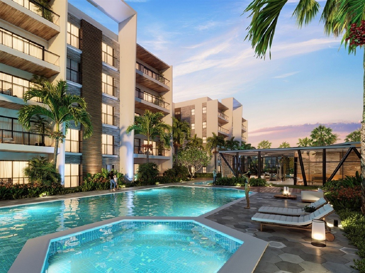 apartamentos - Apartamentos en Punta Cana con Playa Artificial 