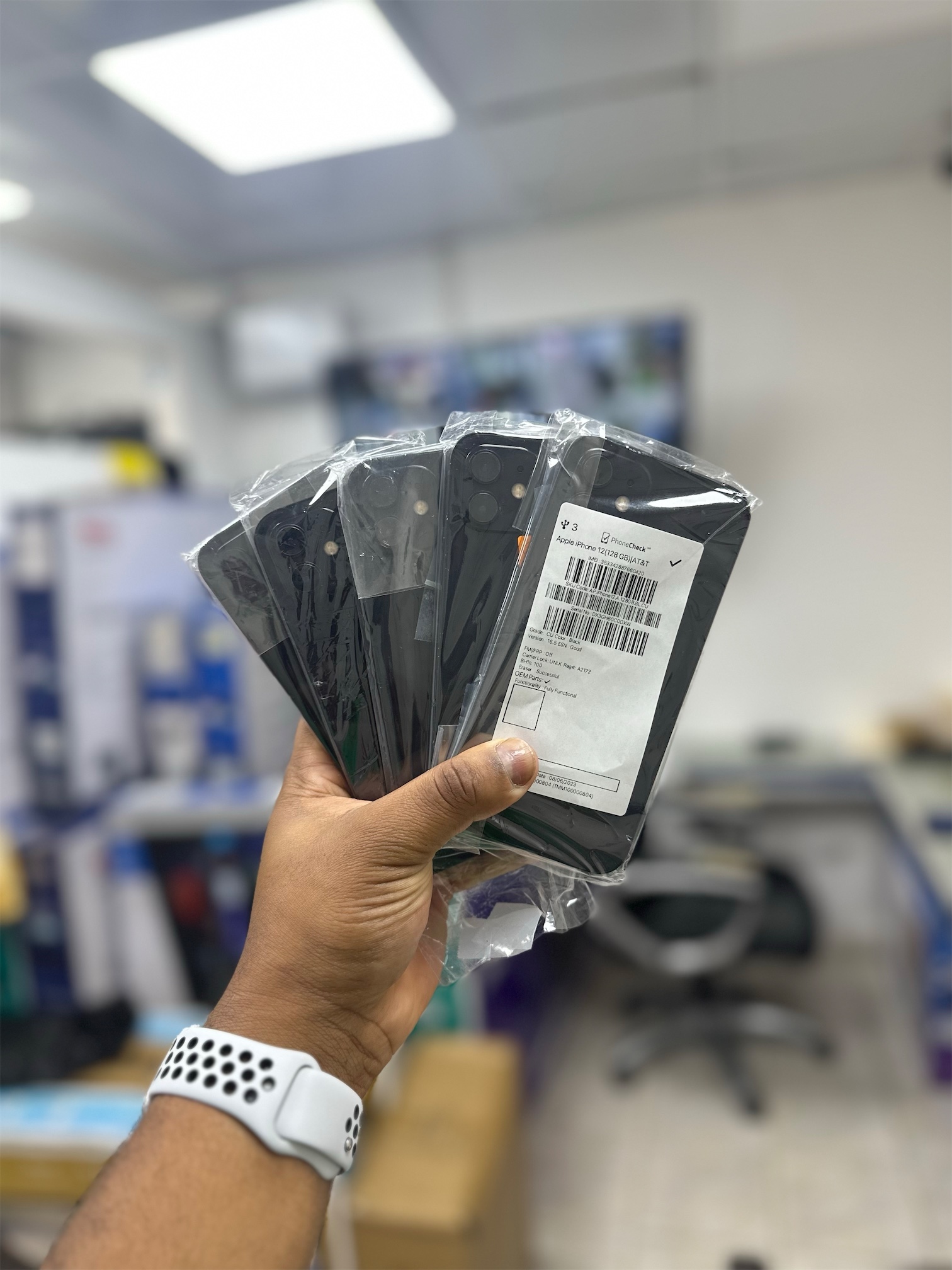 celulares y tabletas - iPhone 12 128gb factory desbloqueado de factory negros