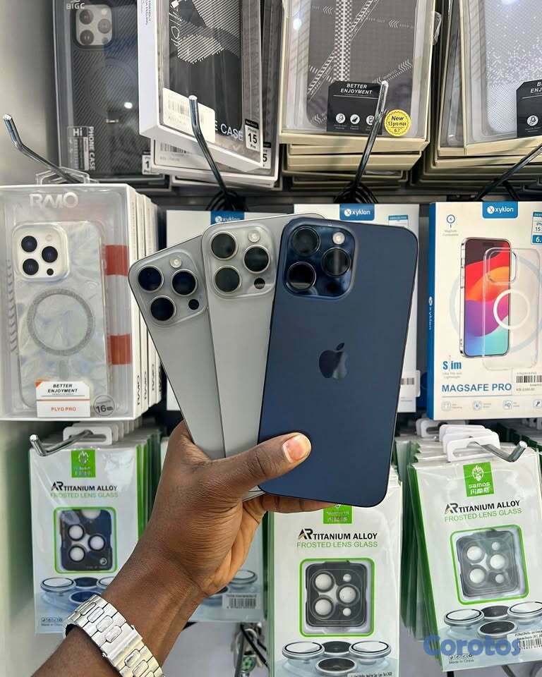 celulares y tabletas - iphone 15 pro max 256gb factory 4