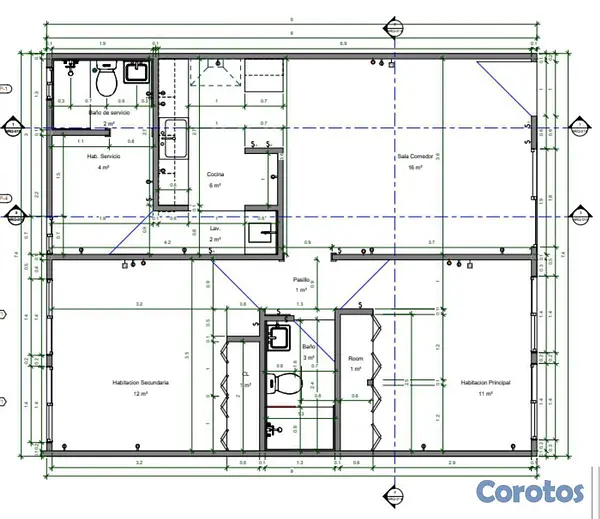 apartamentos - NUEVO PROYECTO DE 2 y 3 HABS, AV. INDEPENDENCIA, IN-01. 3