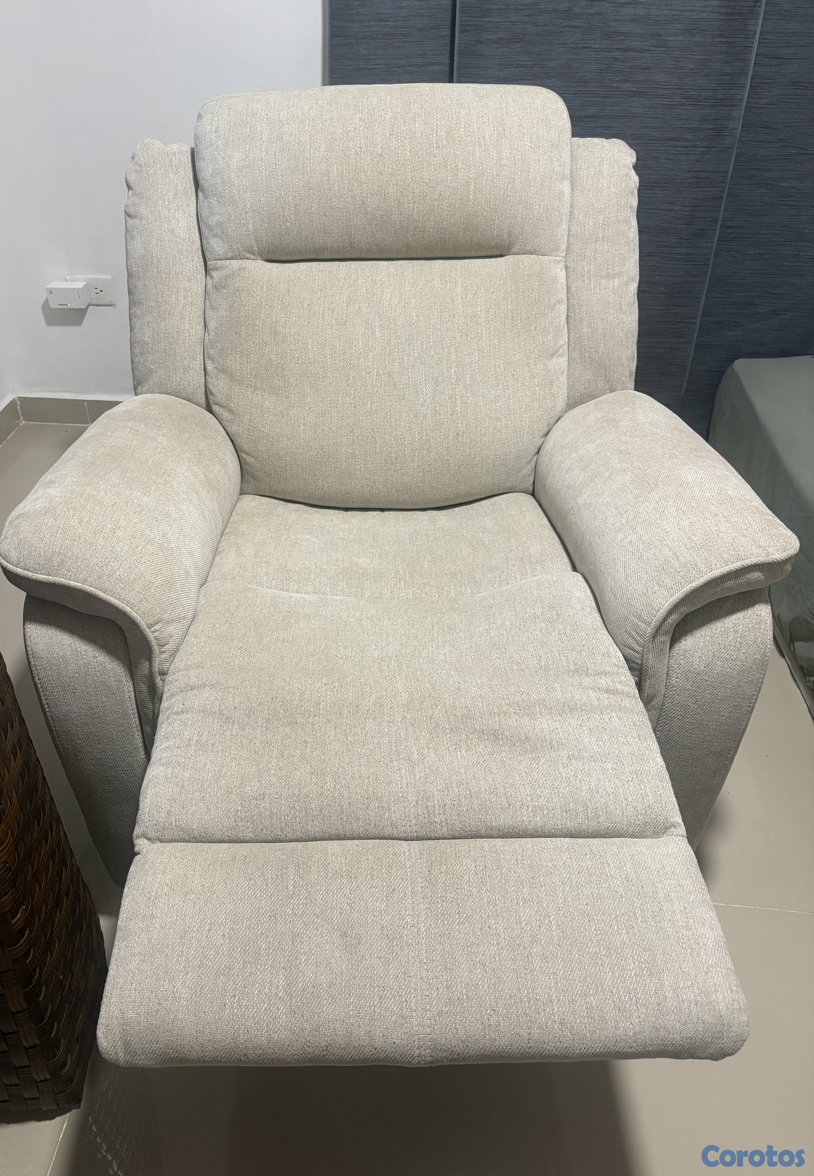 muebles y colchones - sillón reclinable  2