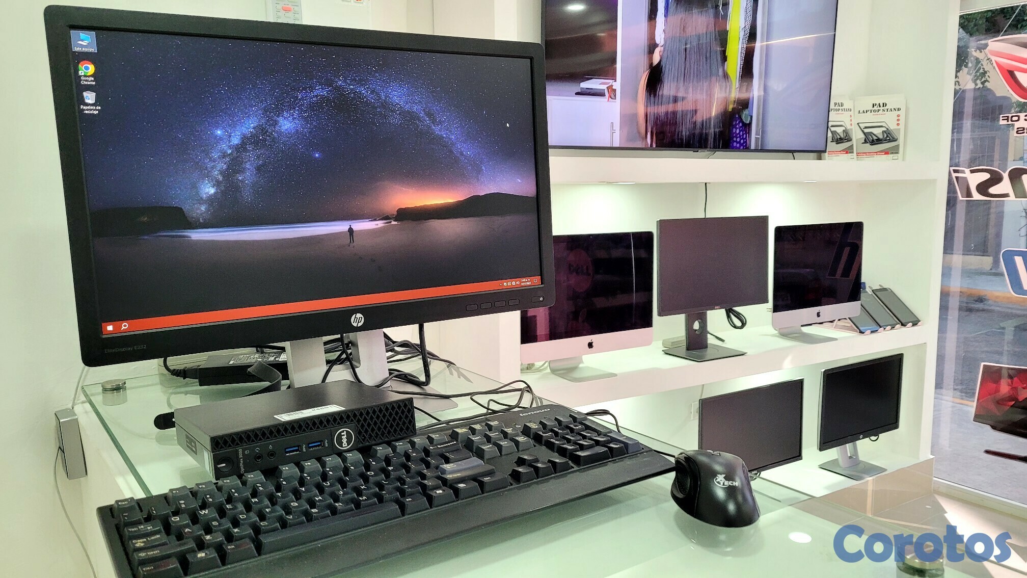 computadoras y laptops - Computadora de Escritorio 24 Pulg Core i5 7ma Gen Ram 8gb ddr4 Disco 256gb hdmi 5