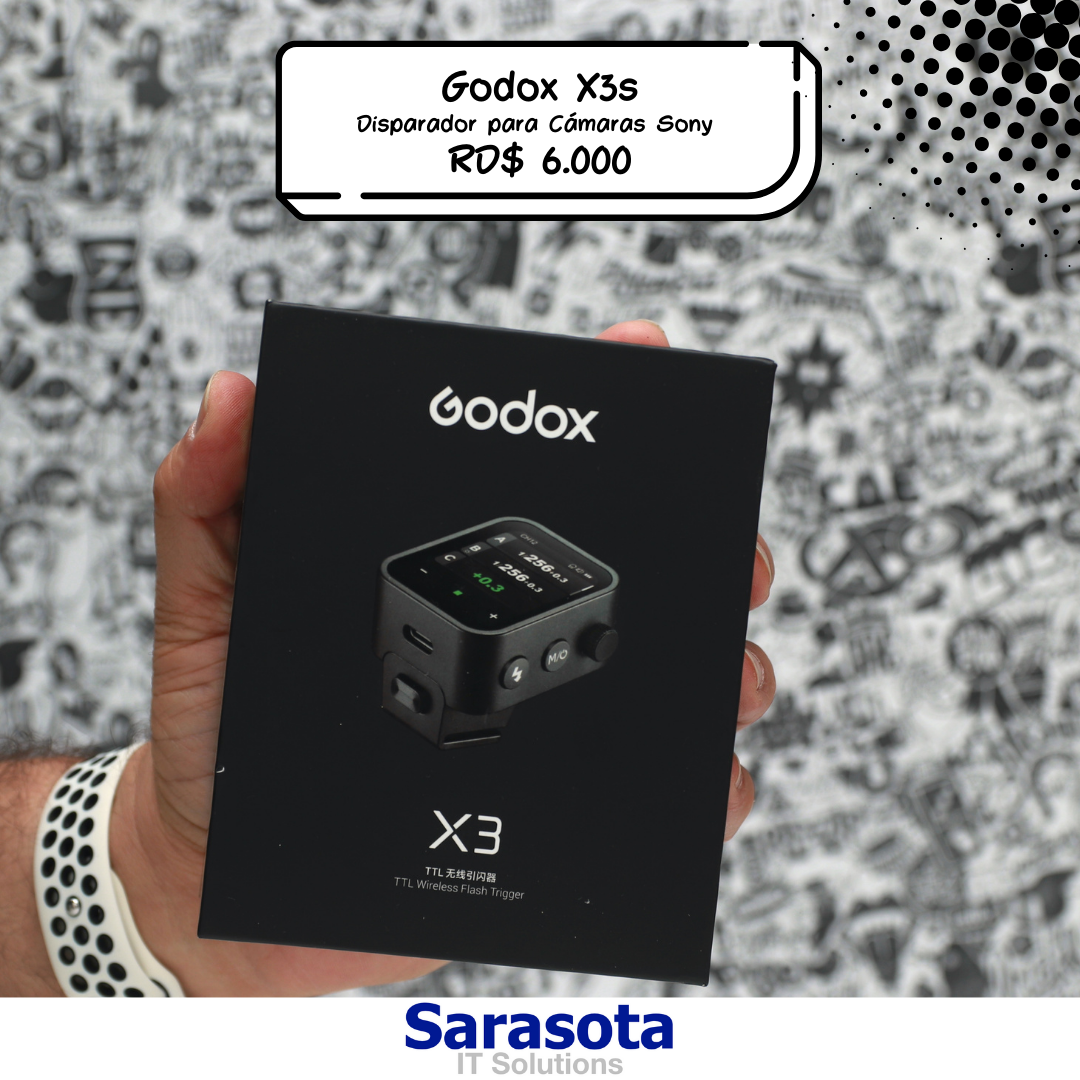 otros electronicos - Godox Disparador X3 para Sony Garantía 1 año Somos
