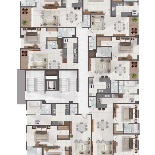 apartamentos - Exclusivo proyecto de apartamentos en Evaristo Morales 2