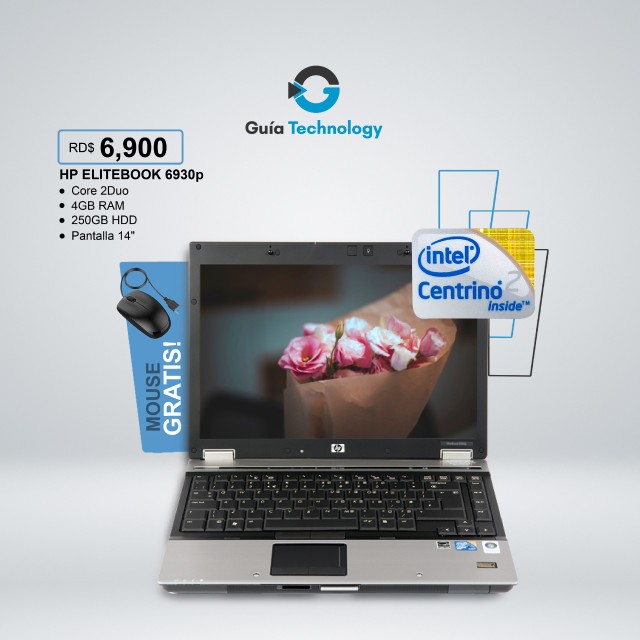 computadoras y laptops - HP EliteBook 6930p