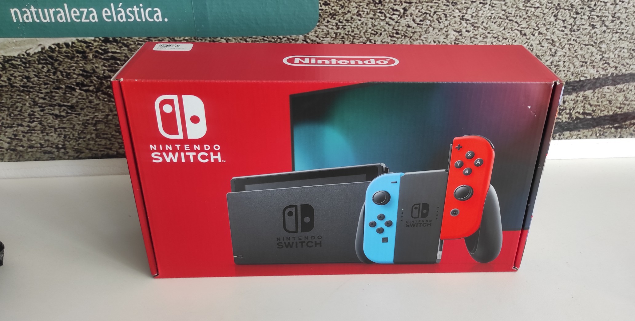 consolas y videojuegos - Consola Nintendo Switch™ con sus controles Neon Blue and Neon Red 