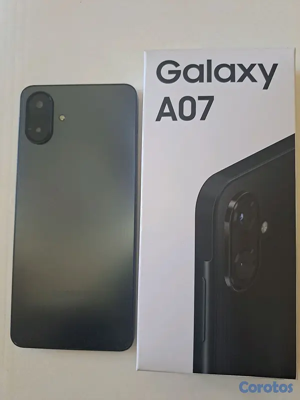 celulares y tabletas - Galaxy A07 CHIP DE CLARO 3