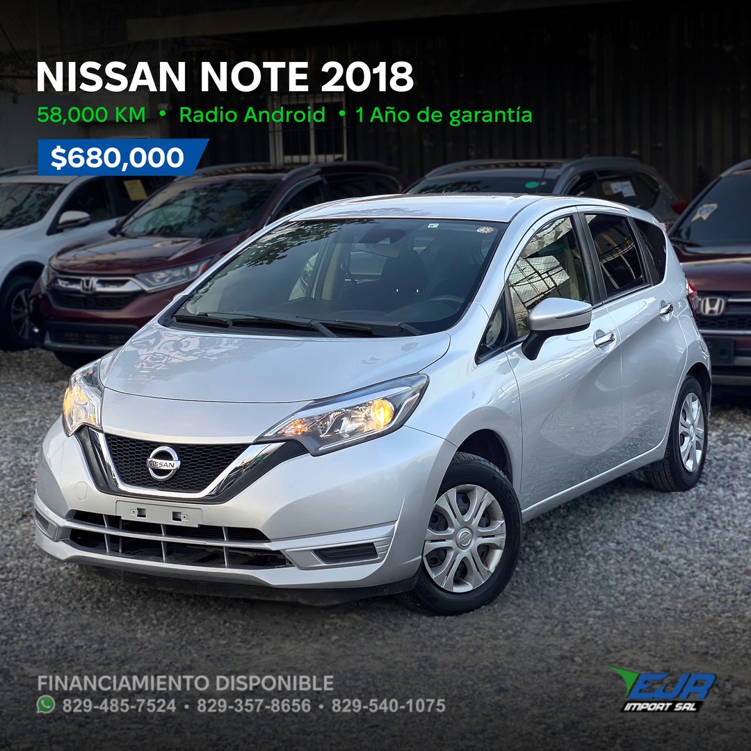 carros - NISSAN NOTE 2018