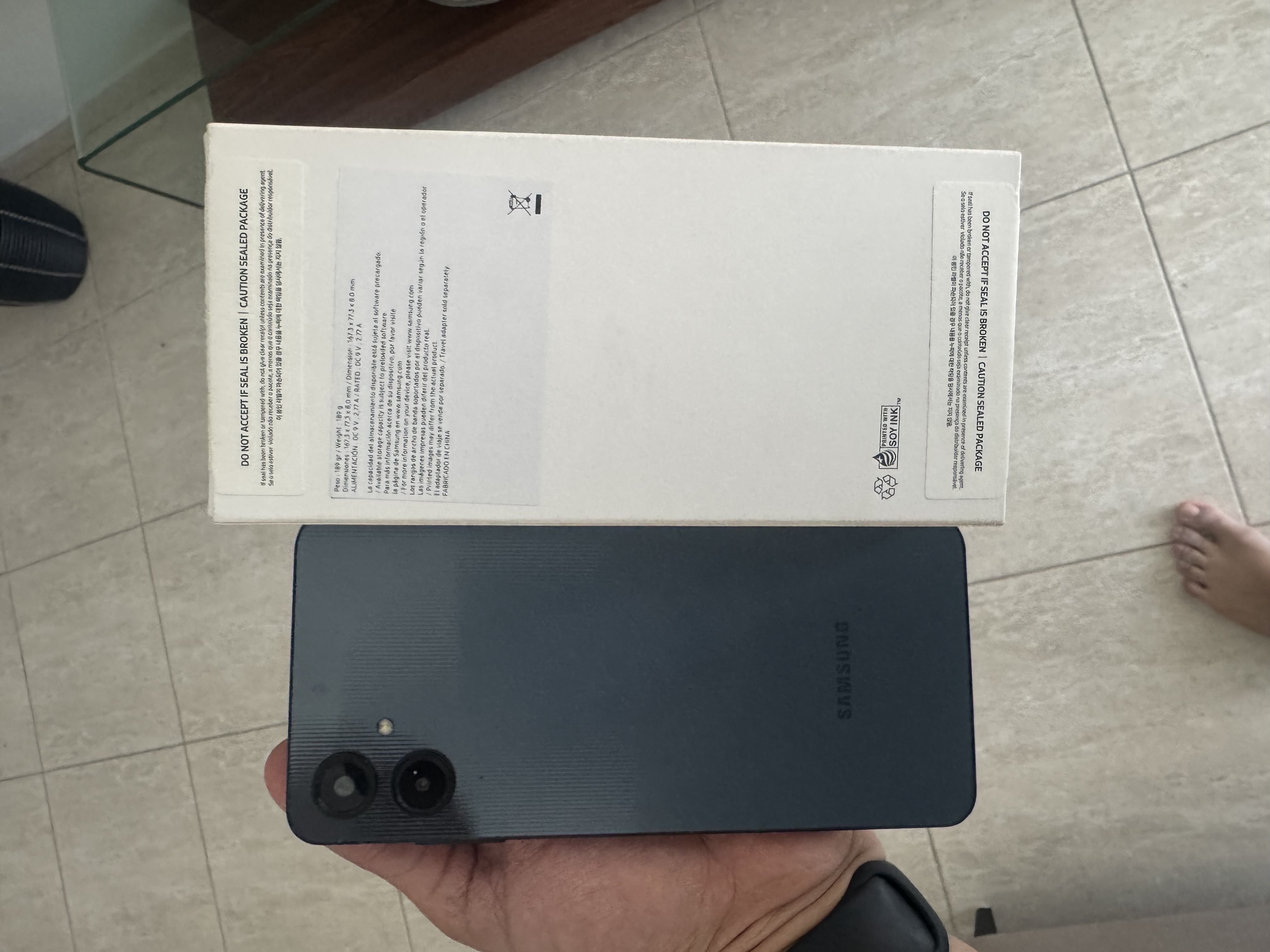 celulares y tabletas - Samsung A06 - Comprado en Altice como nuevo.  1