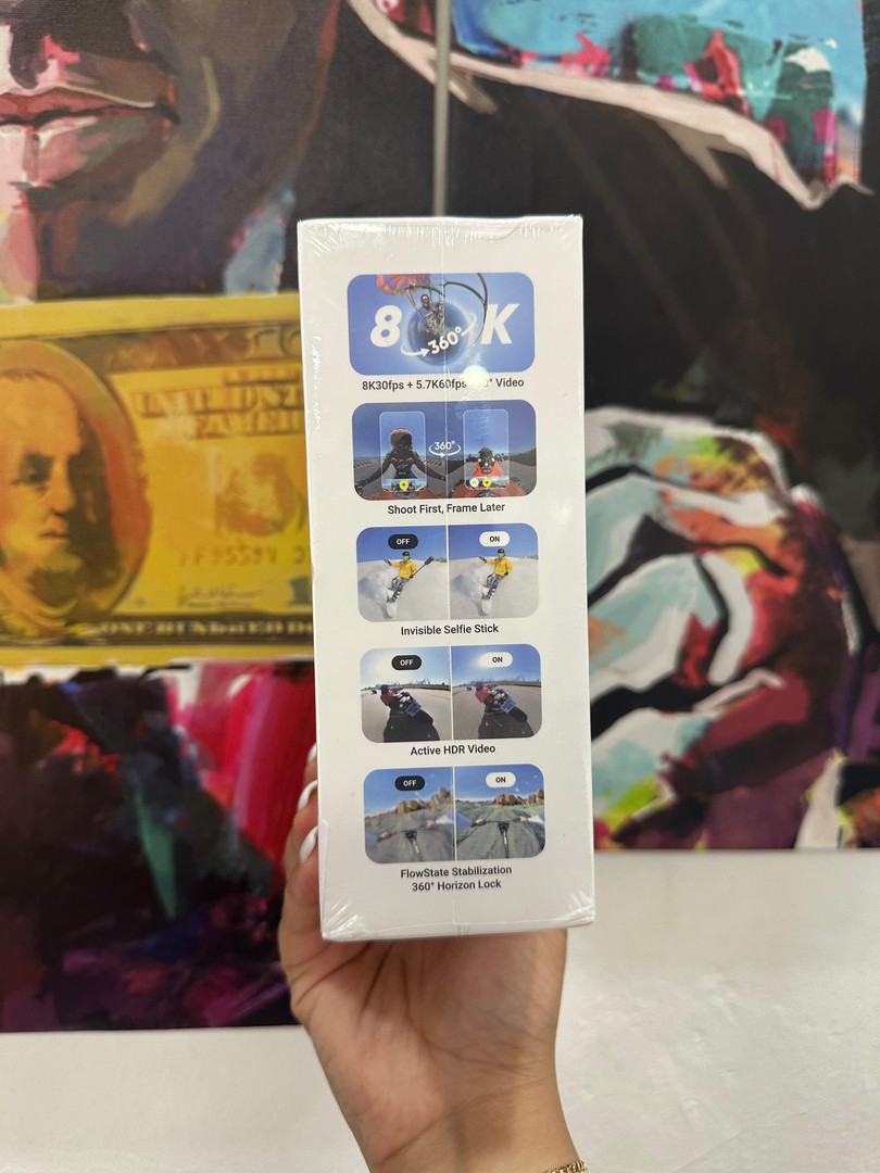 camaras y audio - Camara Insta360 x4 SELLADA NUEVA ORIGINAL  2