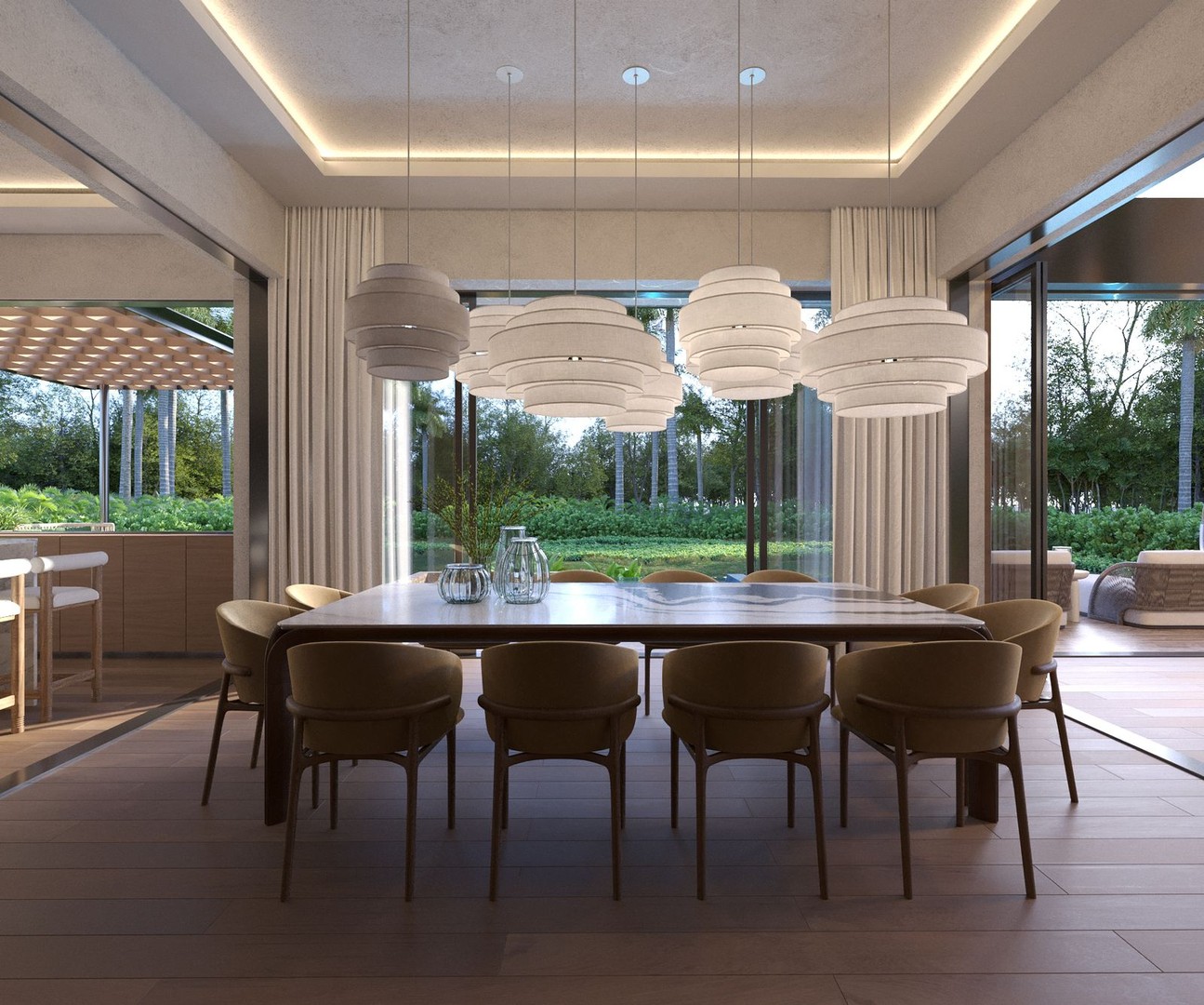 casas vacacionales y villas - Villa en Cap Cana en Plano con Plan de pagos y facilidades  1