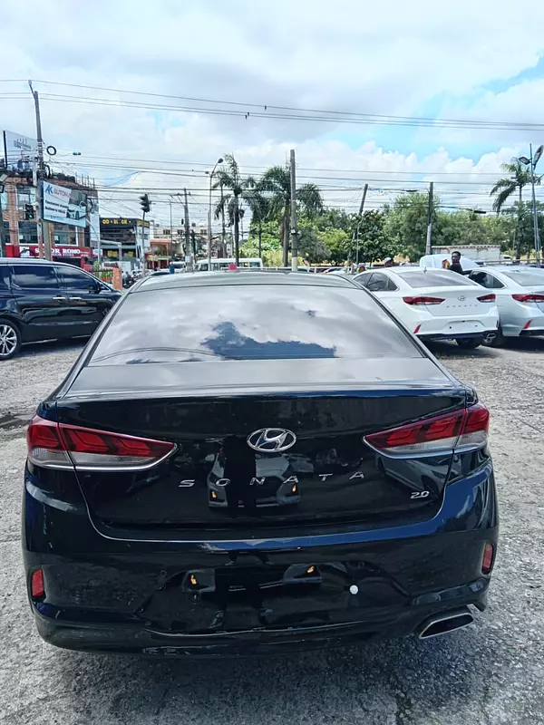 carros - HYUNDAI SONATA NEW RISE 2018 NEGRO GASOLINA 5