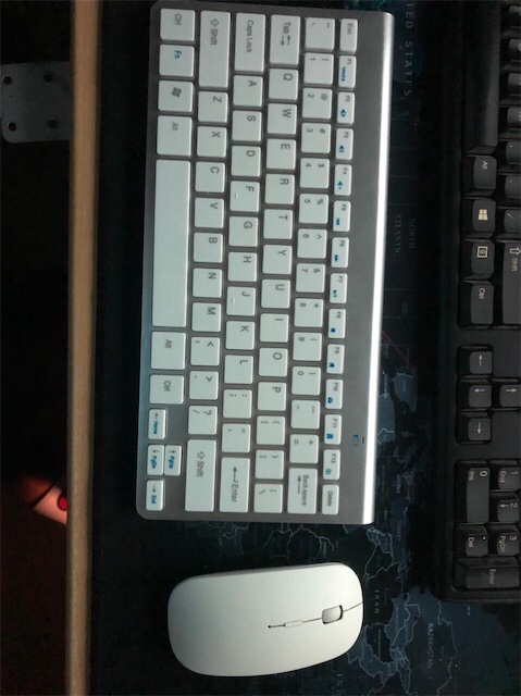 Mause y teclado de Apple o cualquier Pc con usb