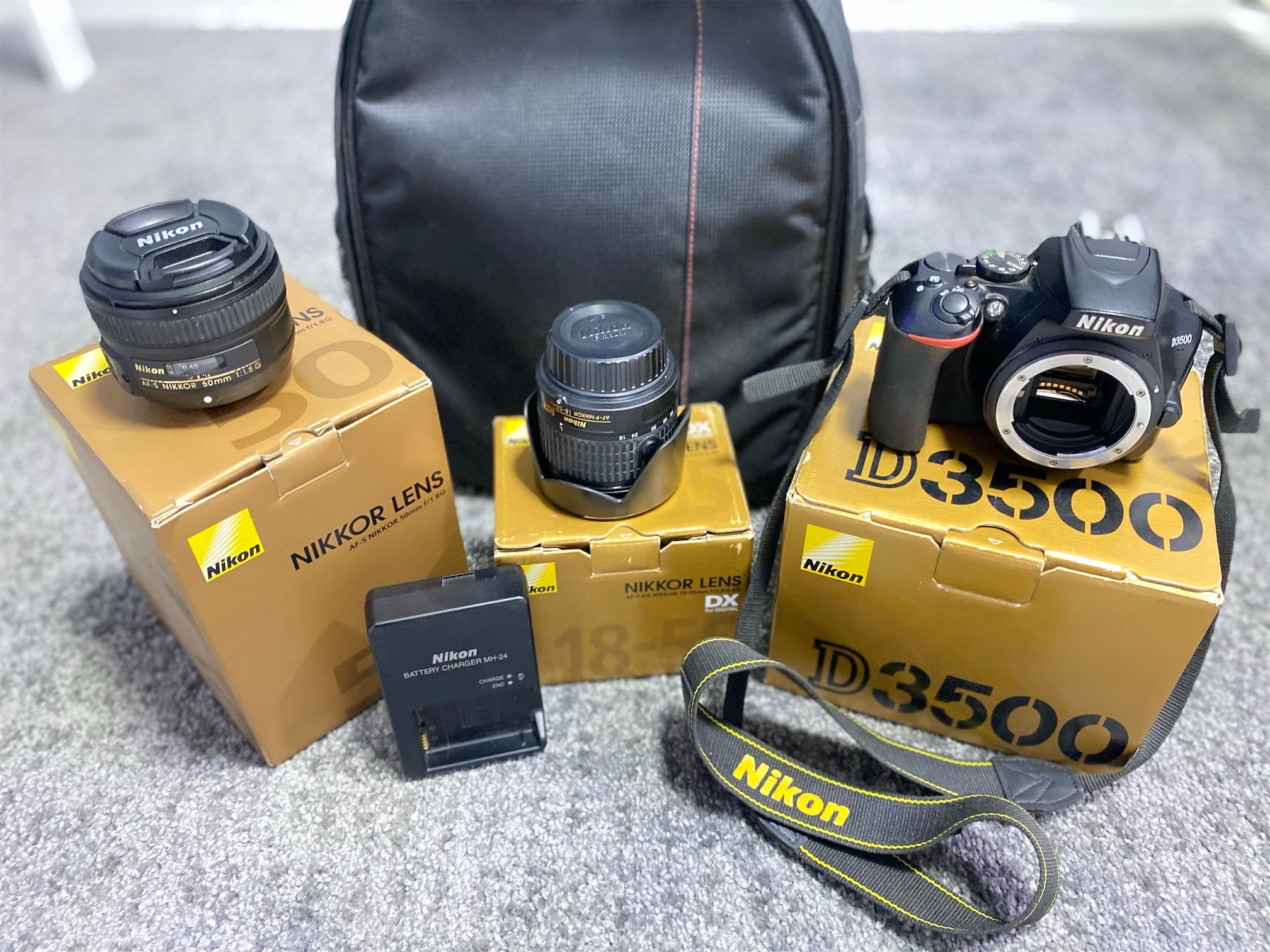 camaras y audio - Nikon D3500