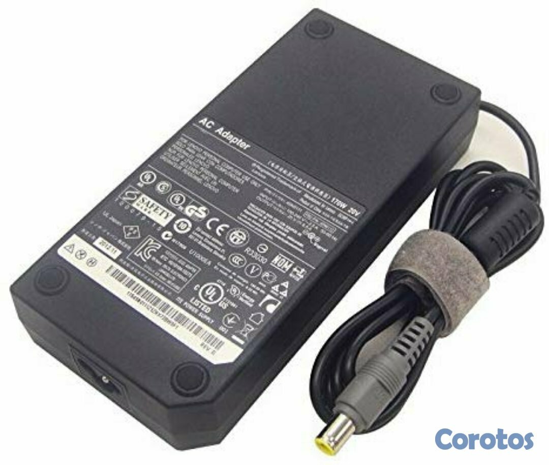 computadoras y laptops - CARGADOR FUENTE PARA LAPTOP LENOVO 90W AC, 20V, 3.25A, PUNTA REDONDA  2