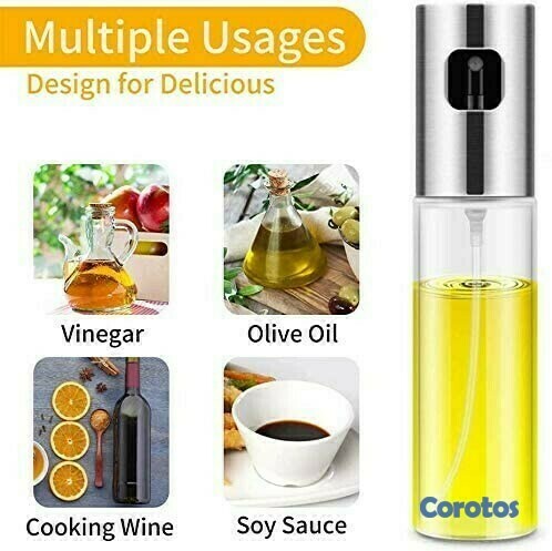 cocina - Rociador de aceite para cocinar, botella de spray de aceite de 100 ml 2