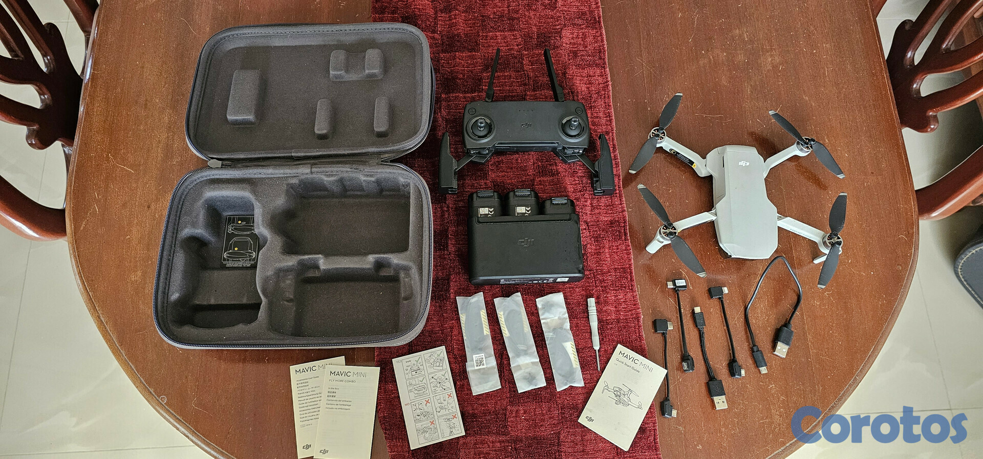 otros electronicos - Mavic dji Drone con camara 2K con todos los accesorios menos la memoria 2