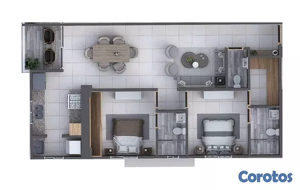 apartamentos - En Venta Apartamentos en el Millon de 2 y 3 habitaciones 6