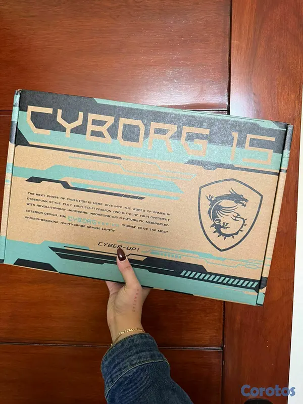 computadoras y laptops - LAPTOP MSI CYBORG 15" 1TB+16GB RTX4050 I7-13VA NUE 2