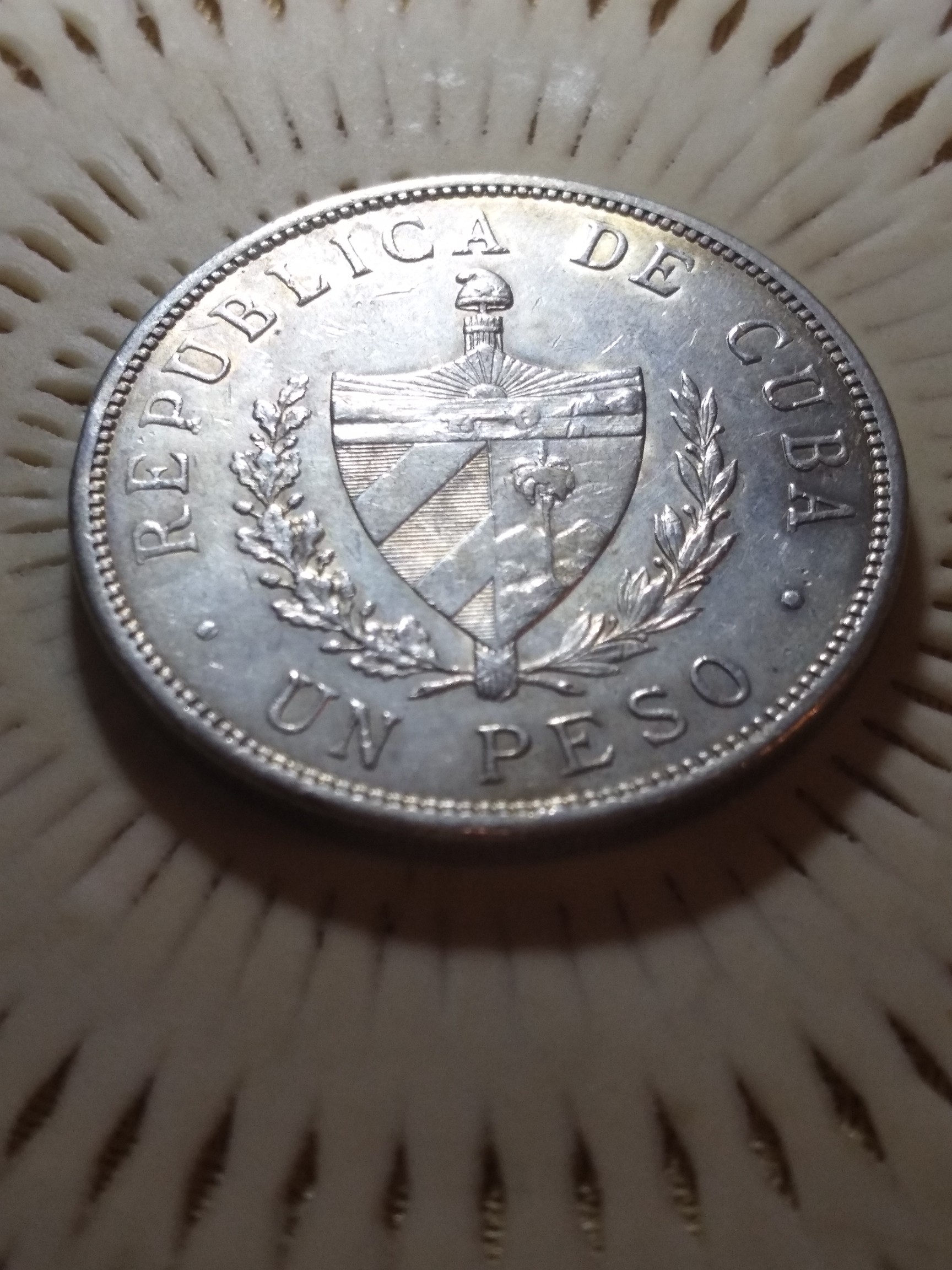 hobby y coleccion - Moneda antigua de la republica de cuba