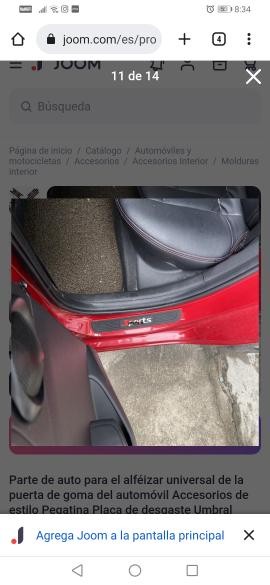 accesorios para vehiculos - Parachoque mazda ect