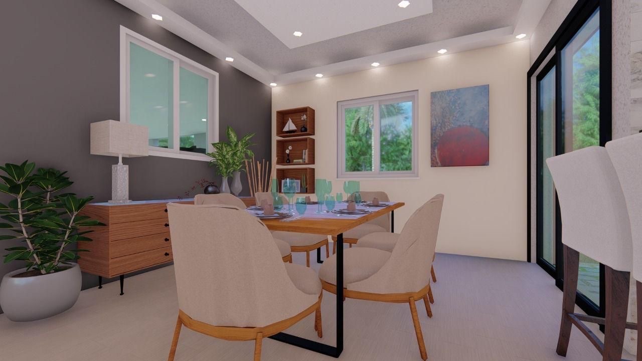 casas - venta de casa con patio grande en la autopista de san isidro Santo Domingo este  4