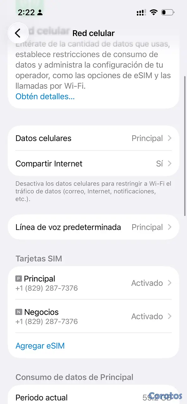 celulares y tabletas - se vende iPhone 13 128 GB Azul negociable  4