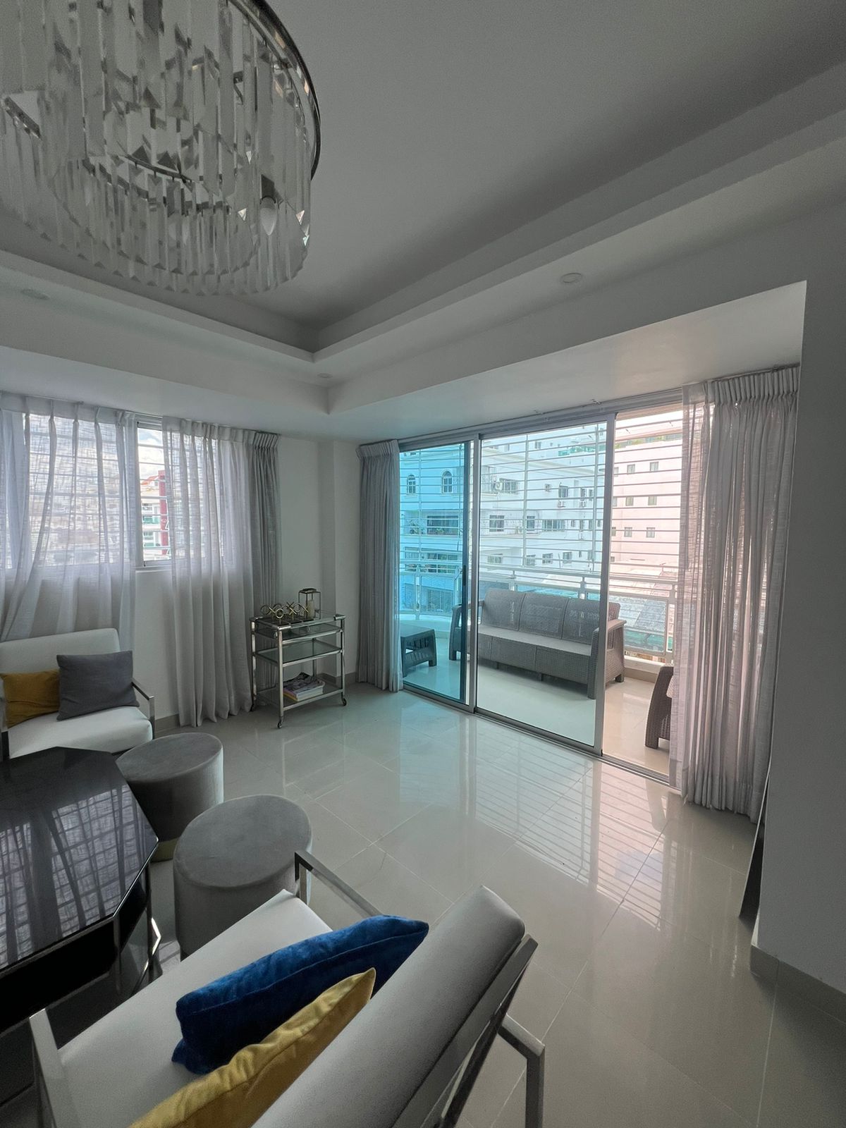 apartamentos - Apartamento amueblado en alquiler en Mirador Norte 4
