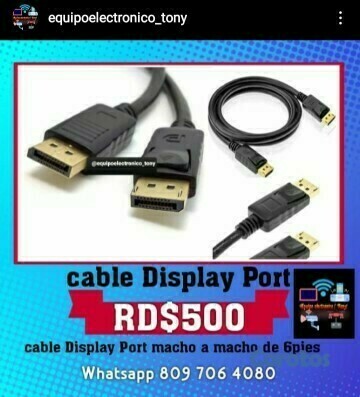 otros electronicos - Cable display por y óptico 3