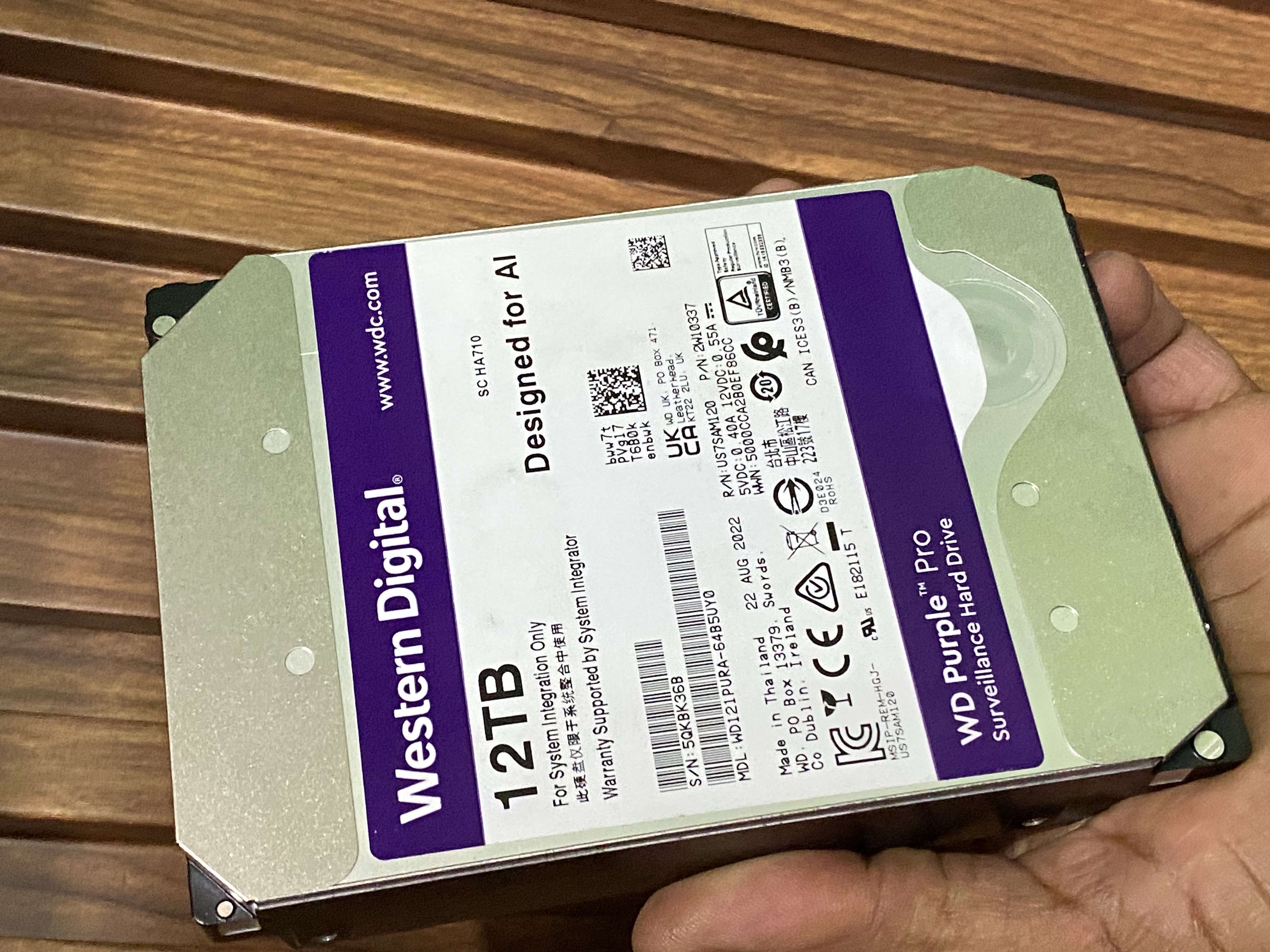 computadoras y laptops - Disco Duro sata 12TB  3