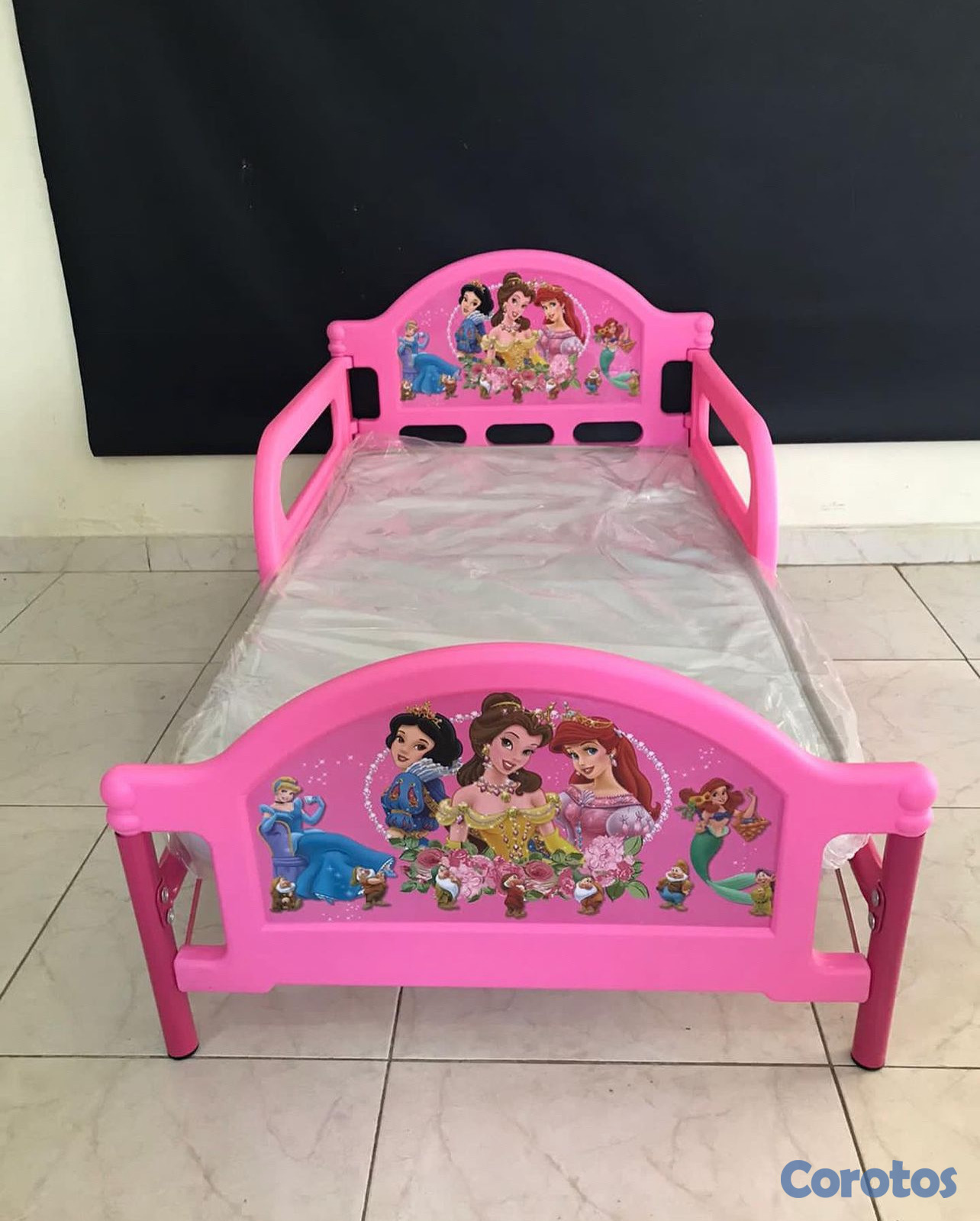 muebles - Cama importada para niñas medidas 29x54” INCLUYE COLCHÓN Nueva en su caja  6