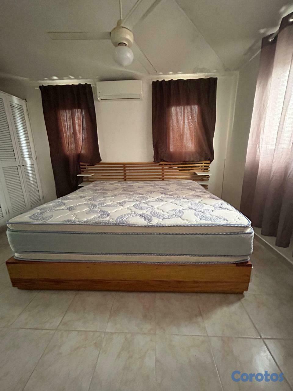 muebles y colchones - COLCHÓN PILLOW TOP CON BASE DE CAMA SIZE KING 1