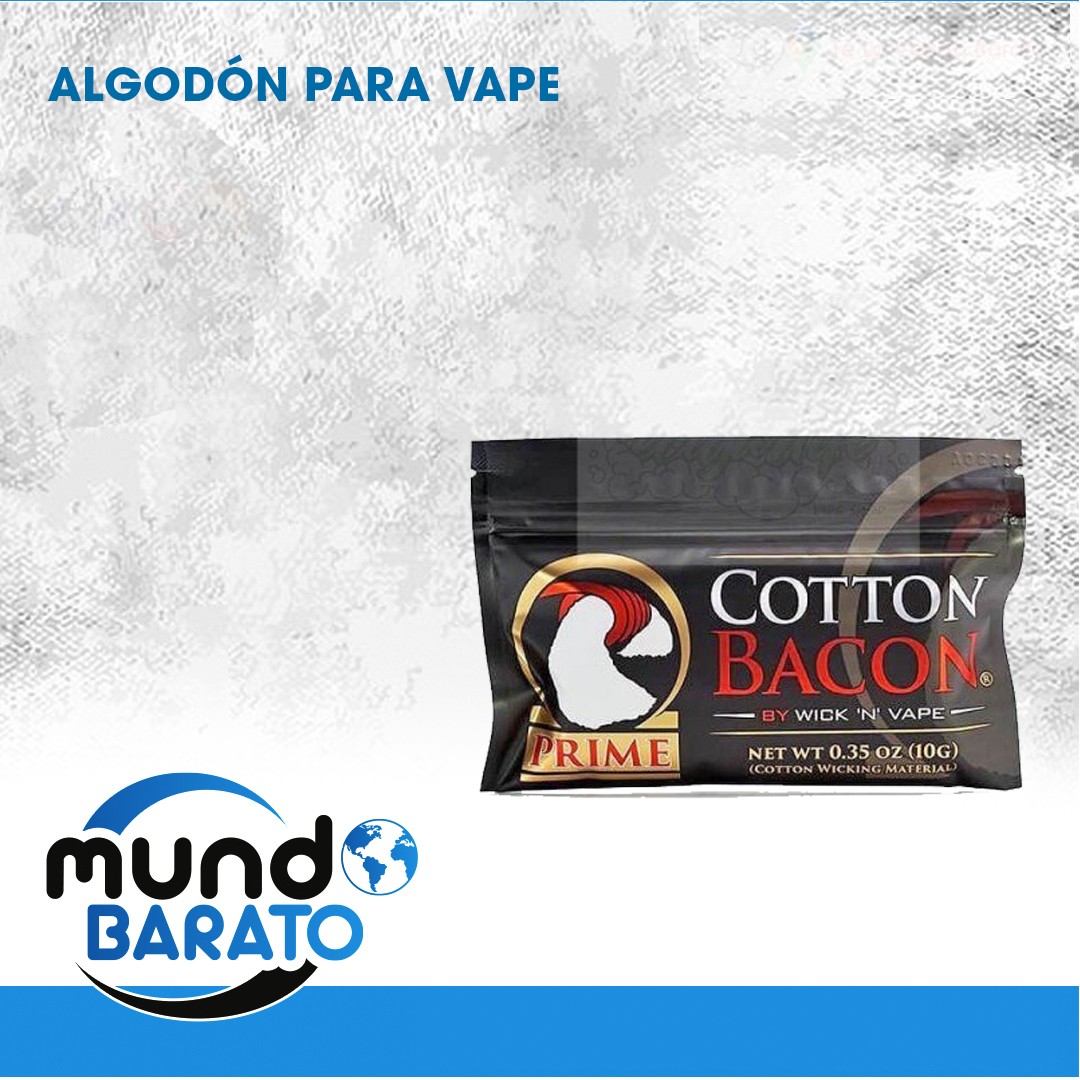 accesorios para electronica - Algodon Organico Para Vape Cotton Bacon Vaper Electronico