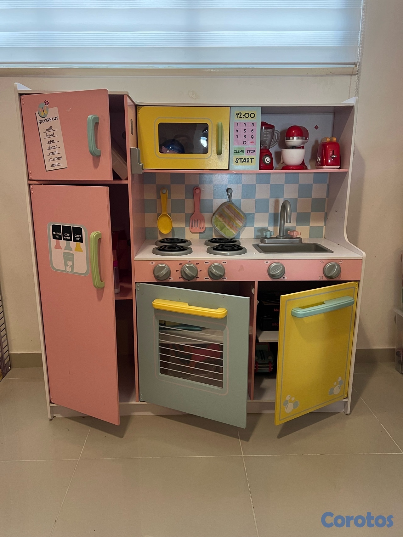 juguetes - Cocinita de juguete en madera 2