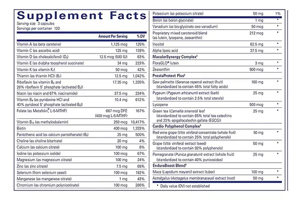 Salud y Equipamiento Médico - Multivitaminico Pure Encapsulation 2
