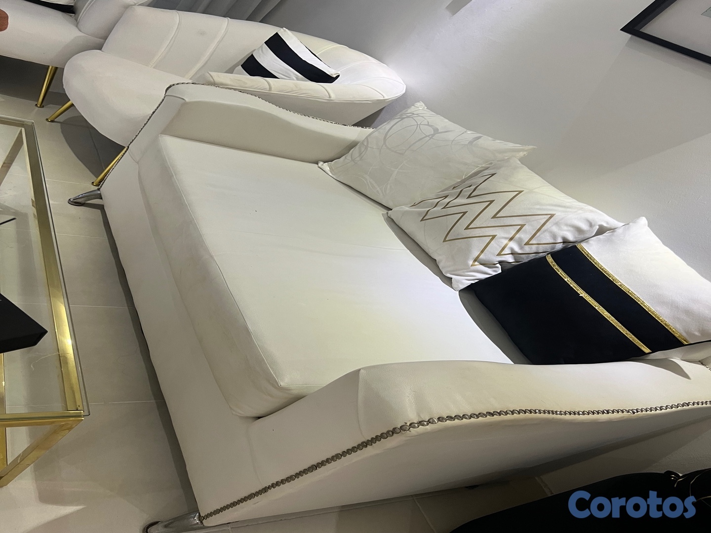 muebles y colchones - Dos sofa 5