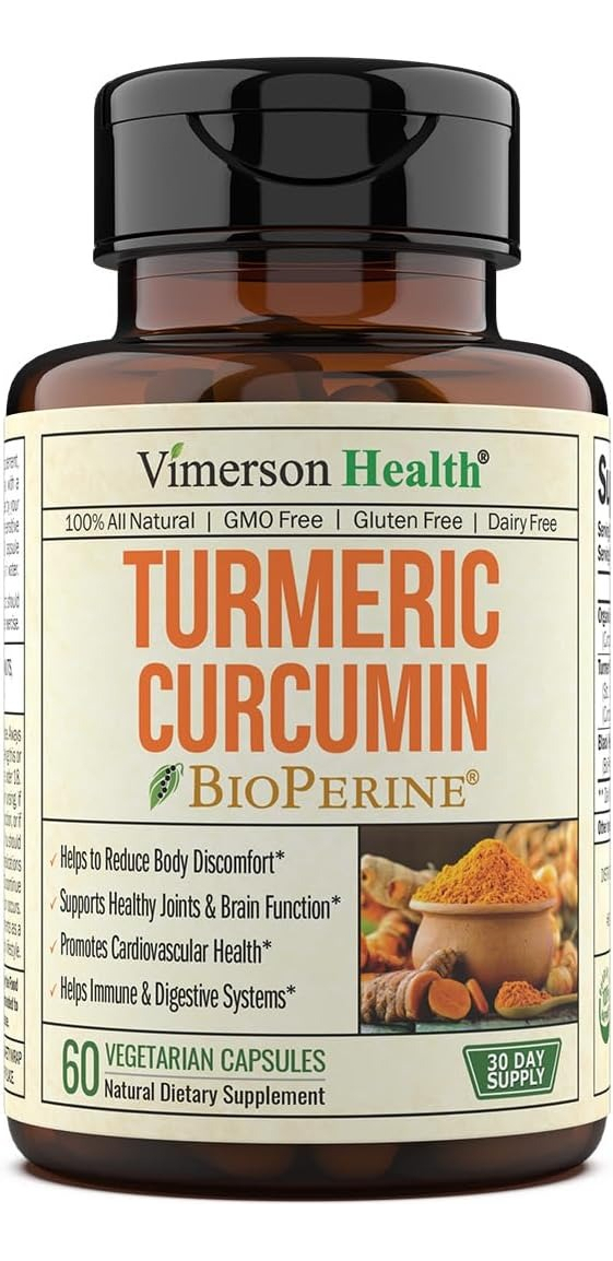 Salud y Equipamiento Médico - Cúrcuma 60 Capsulas Vimerson - Uni - Unidad A $4282