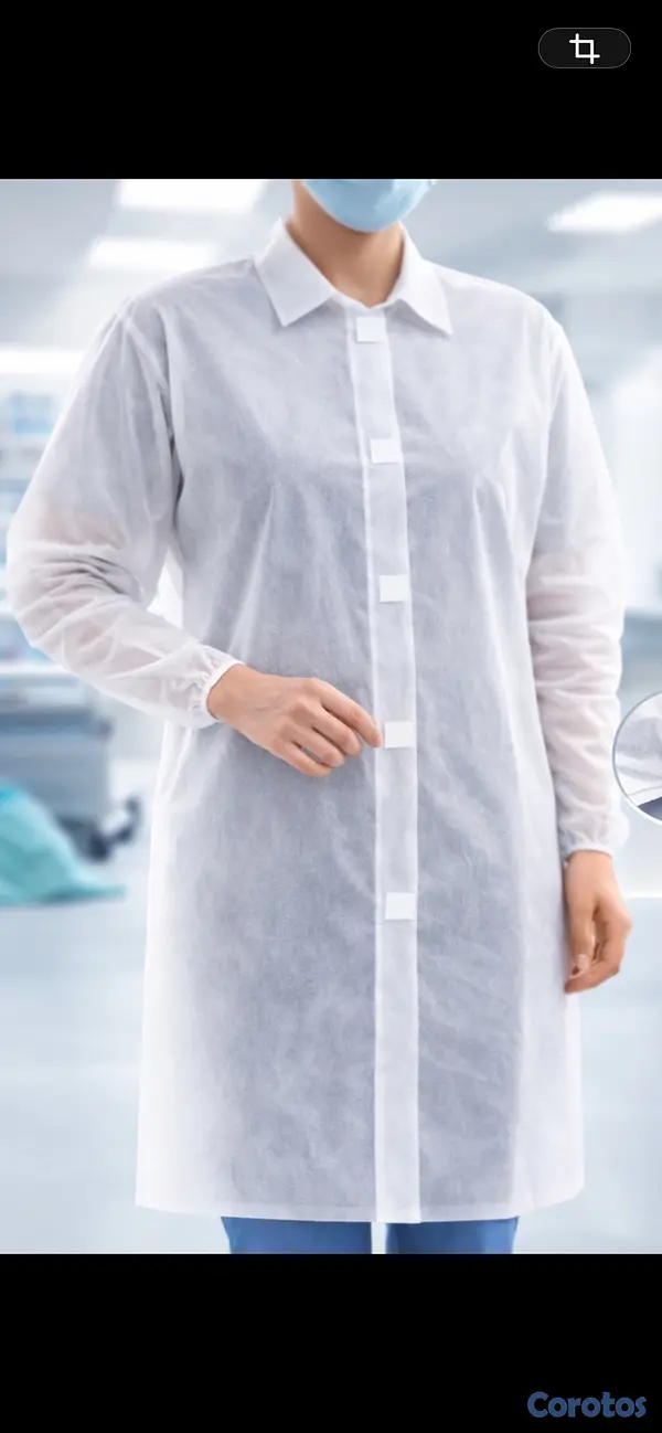 Salud y Equipamiento Médico - Bata Médica Desechable | Protección Higiénica EPP 5