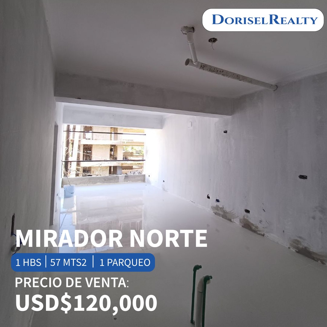 apartamentos - VENTA DE MAGNIFICO APARTAMENTO EN FASES FINALES EN MIRADOR NORTE