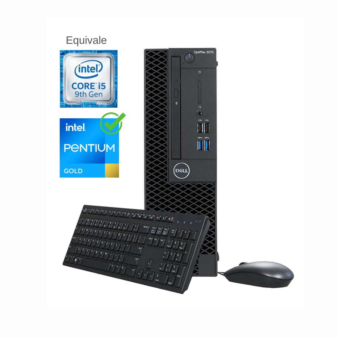 computadoras y laptops - DELL OptiPlex 3070 Pentium Gold 8GB 256GB SSD W10 1