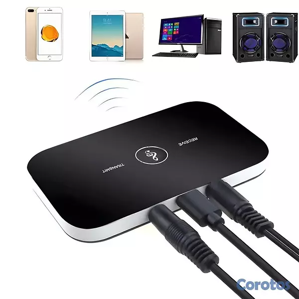 otros electronicos - ✅ Transmisor y Receptor Bluetooth Adaptador para T 8