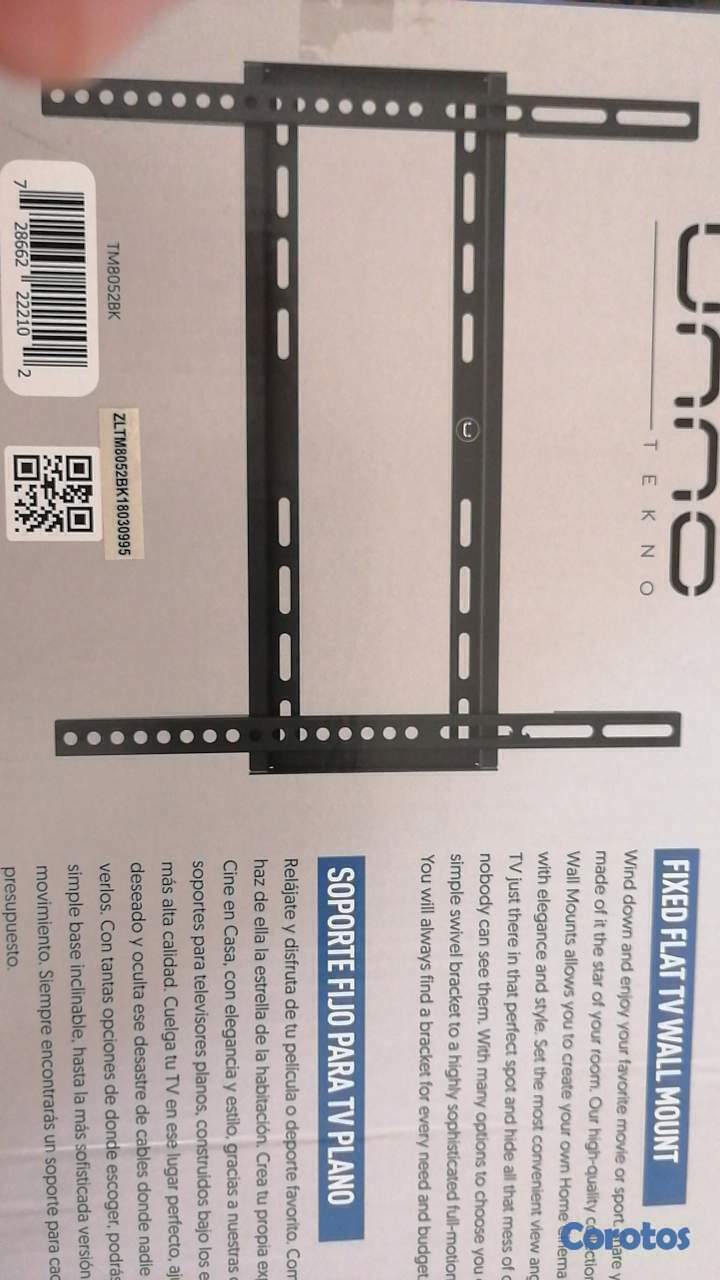 accesorios para electronica - Soporte Fijo para TV plano