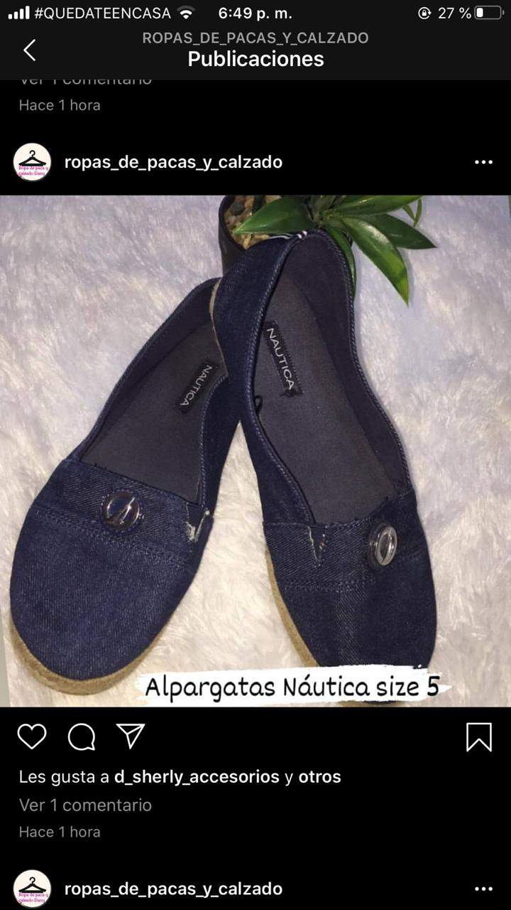zapatos para mujer - Alpargatas Náutica
