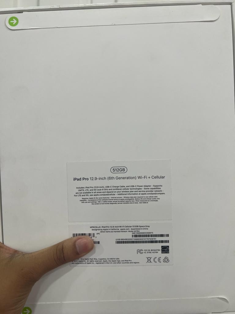 celulares y tabletas - iPad Pro Chip M2 12.9 Pulgadas 512gb Sellada 1