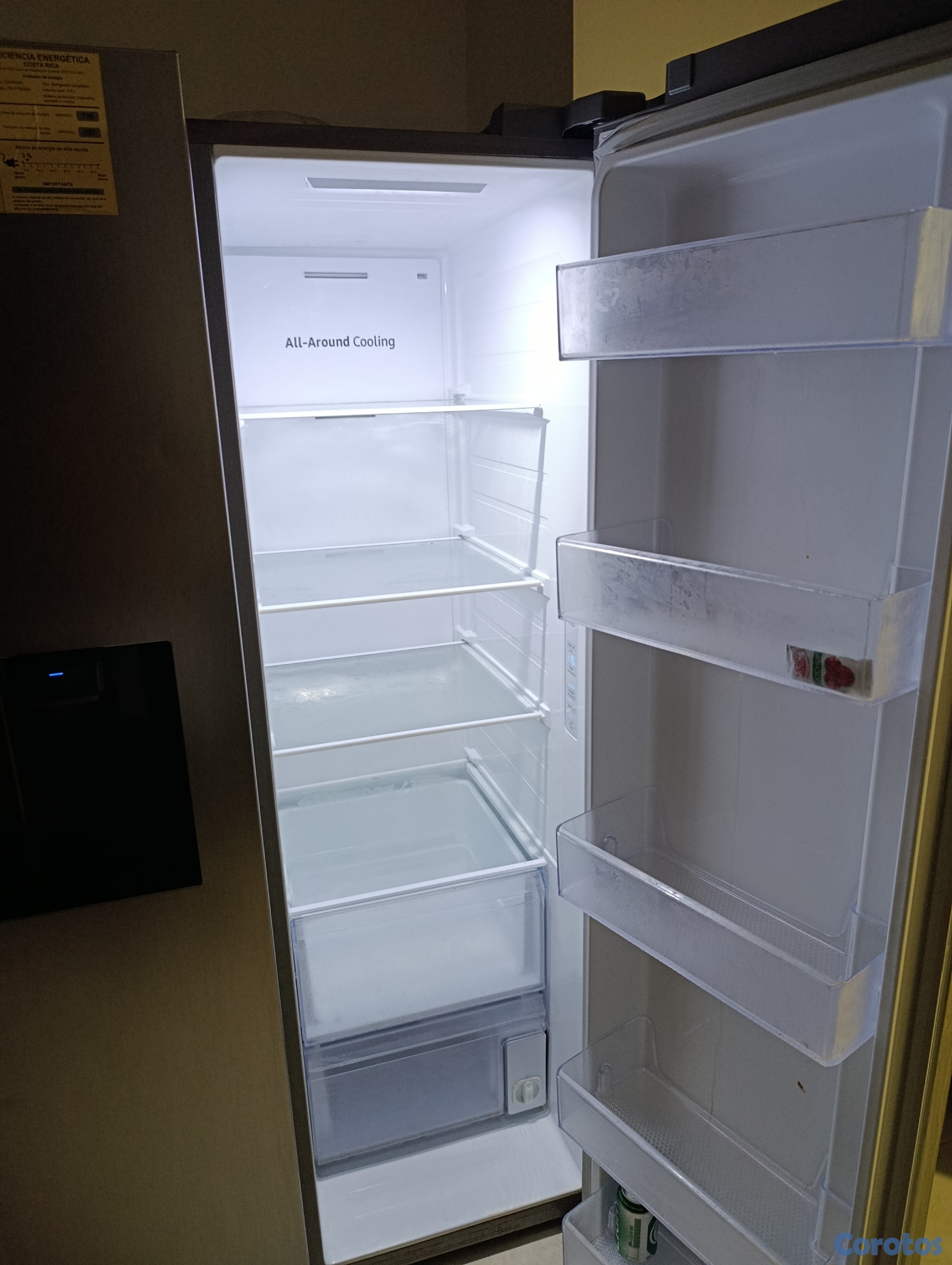 electrodomesticos - Nevera Samsung 27P Side by Side Modelo	RS27T5200S9 6