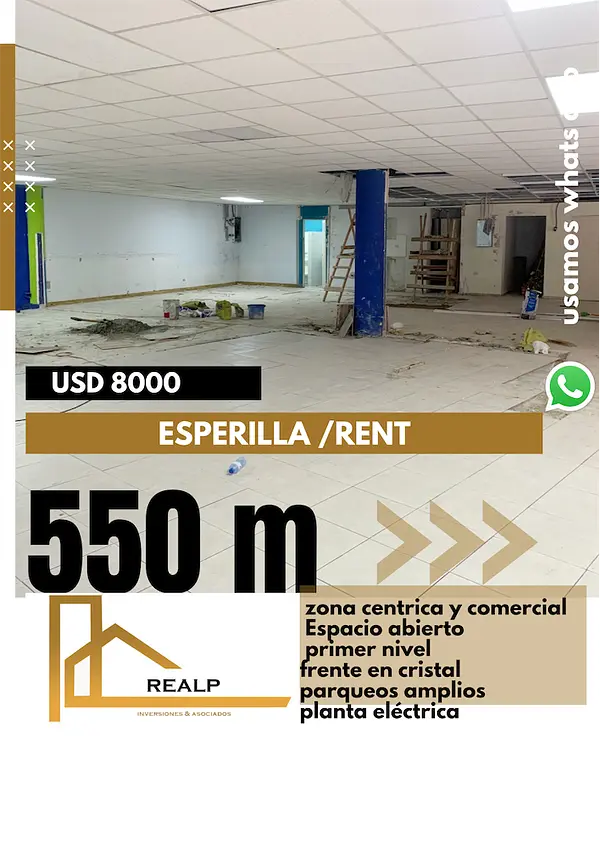 oficinas y locales comerciales - Local con espacio abierto céntrico 1