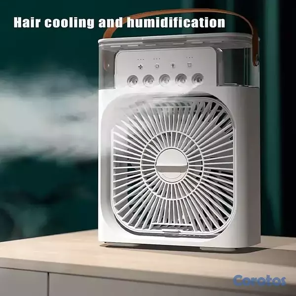 aires acondicionados y abanicos - Abanico/ Mini Ventilador De Aire Con Humificador
 6