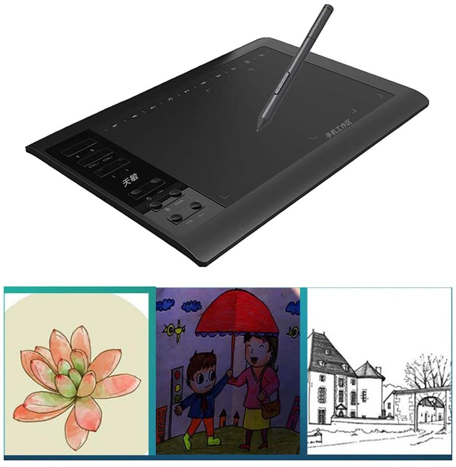 Tableta grafica para dibujar en la pc tablet de dibujo grafico en computadora 5