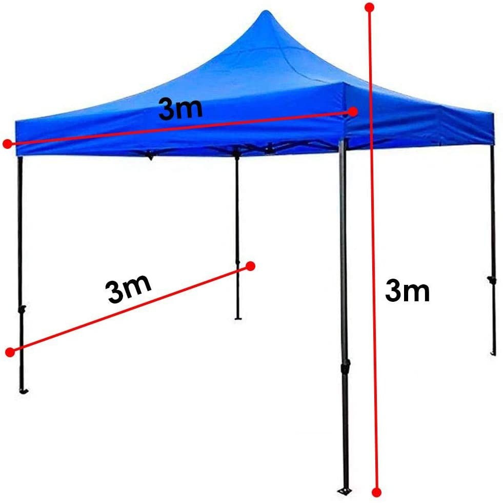 herramientas, jardines y exterior - Carpa 3x3 Toldo Plegable Impermeable Reforzado Tipo Araña 1