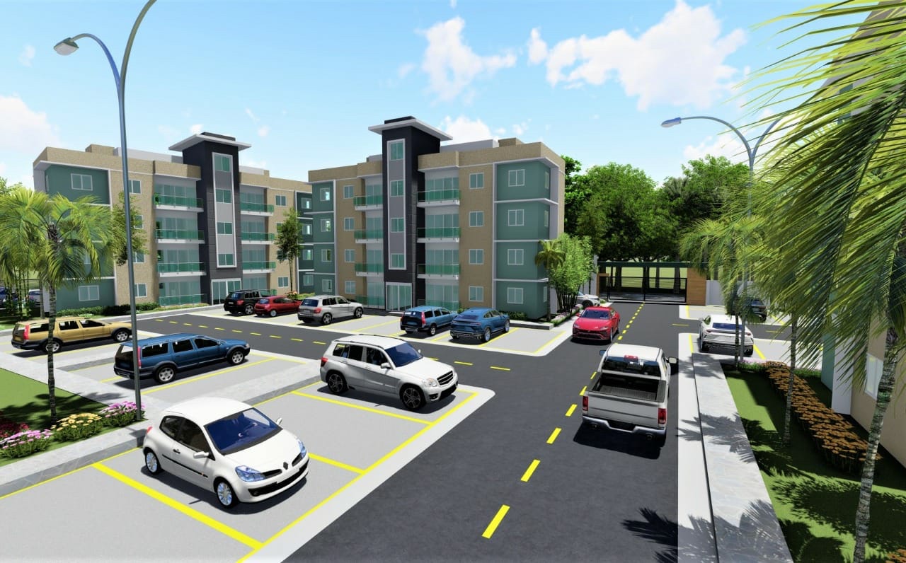 apartamentos - Venta de apartamento próximo a 
Charles de Gaulle, Sábana Perdida, Sto. Dgo.  1